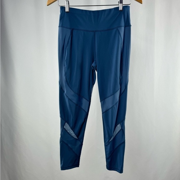 Sweat Betty The Power Mesh‎ 7/8 Legging in Blue Size Small - Picture 1 of 8